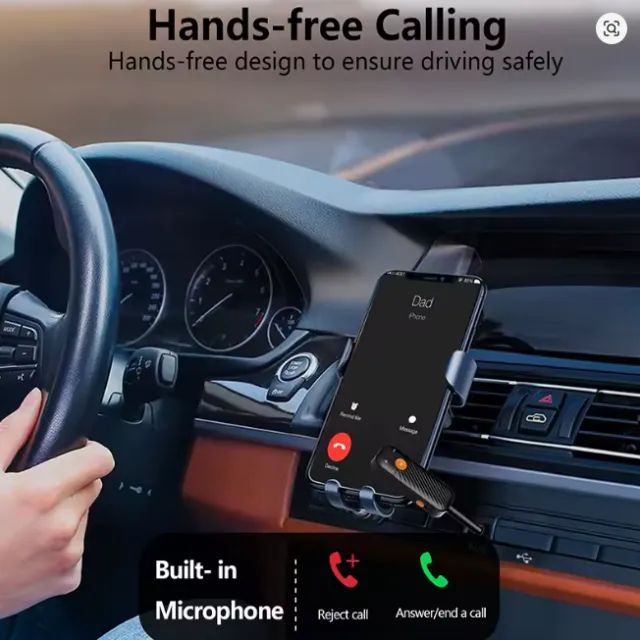 Bluetooth 5.2 receptor de áudio transmissor 3.5mm 3.5 aux com microfone estéreo - Foto 5