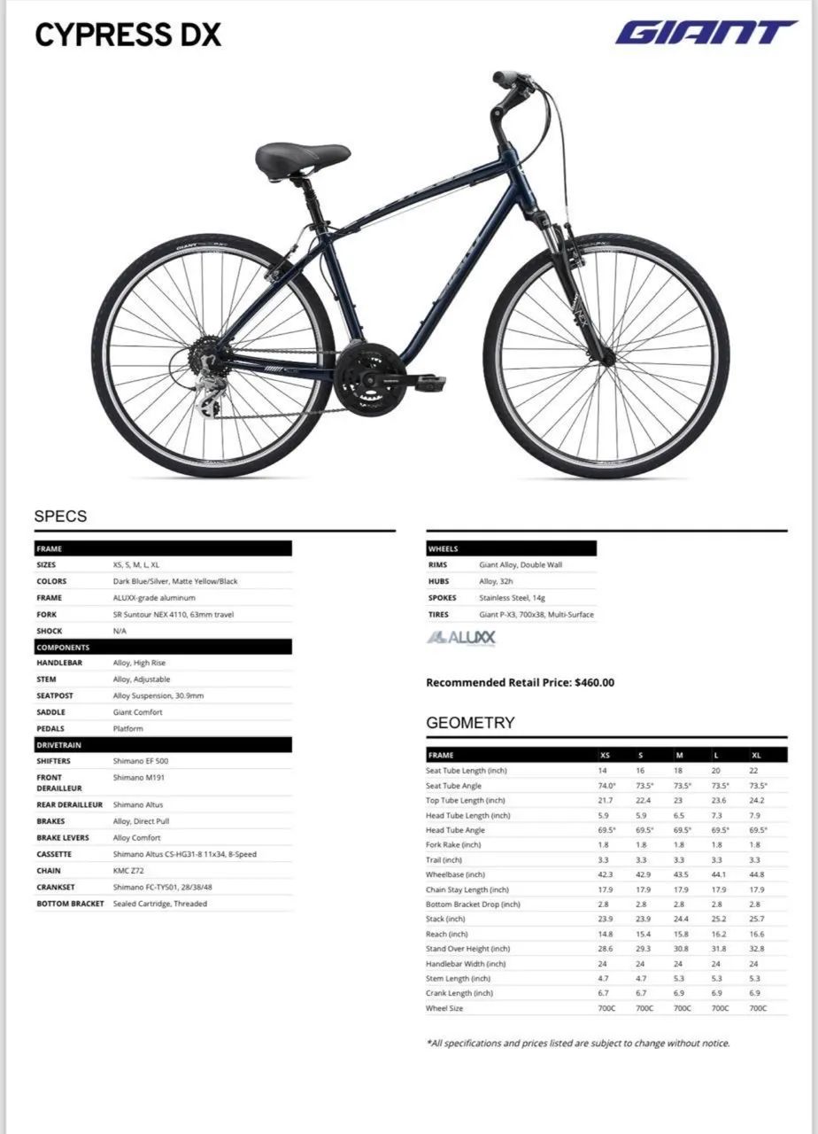 Bike Giant Cypress DX  - Foto 3