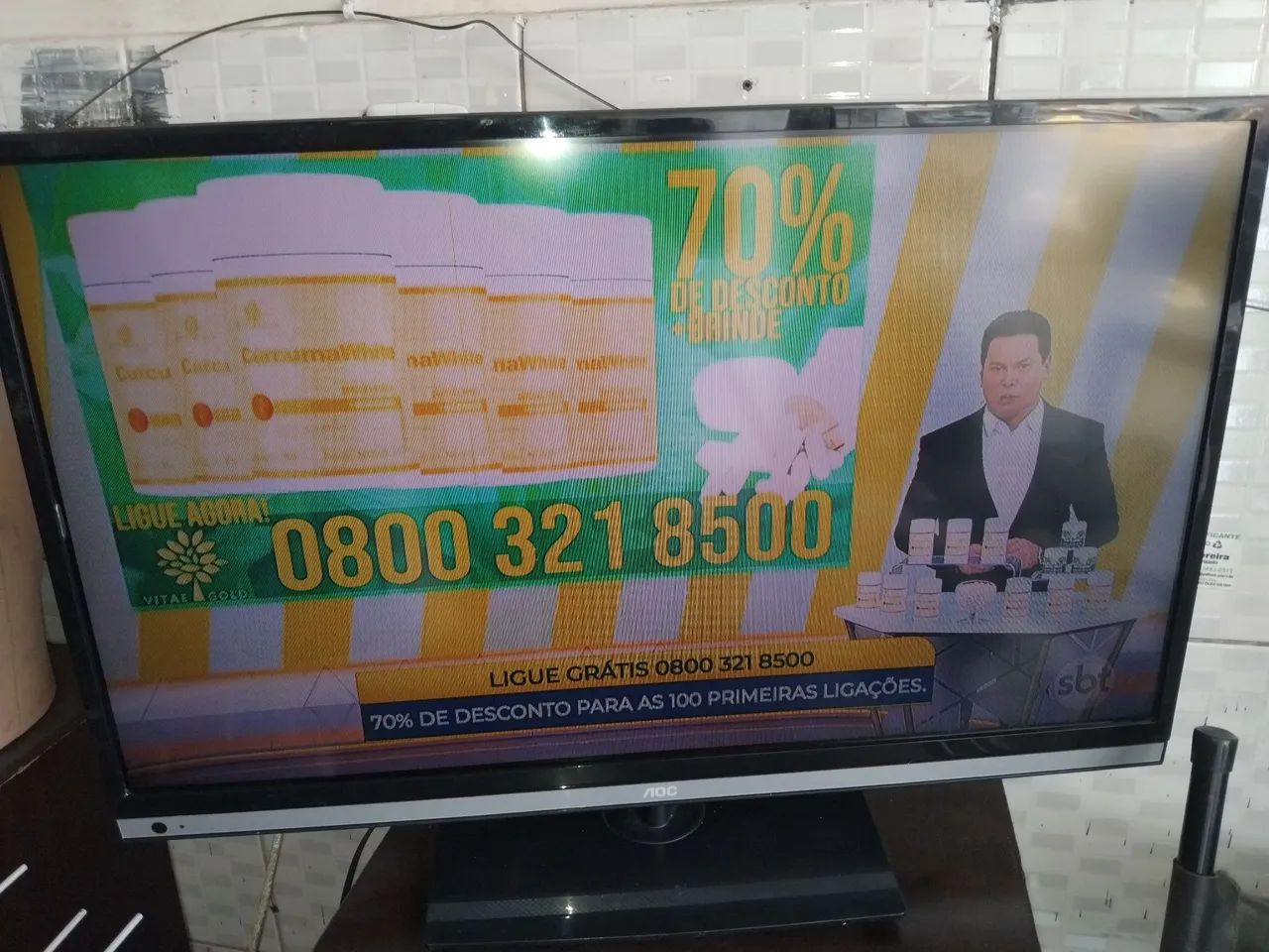 Tv smart 32" AOC controle  - Foto 2