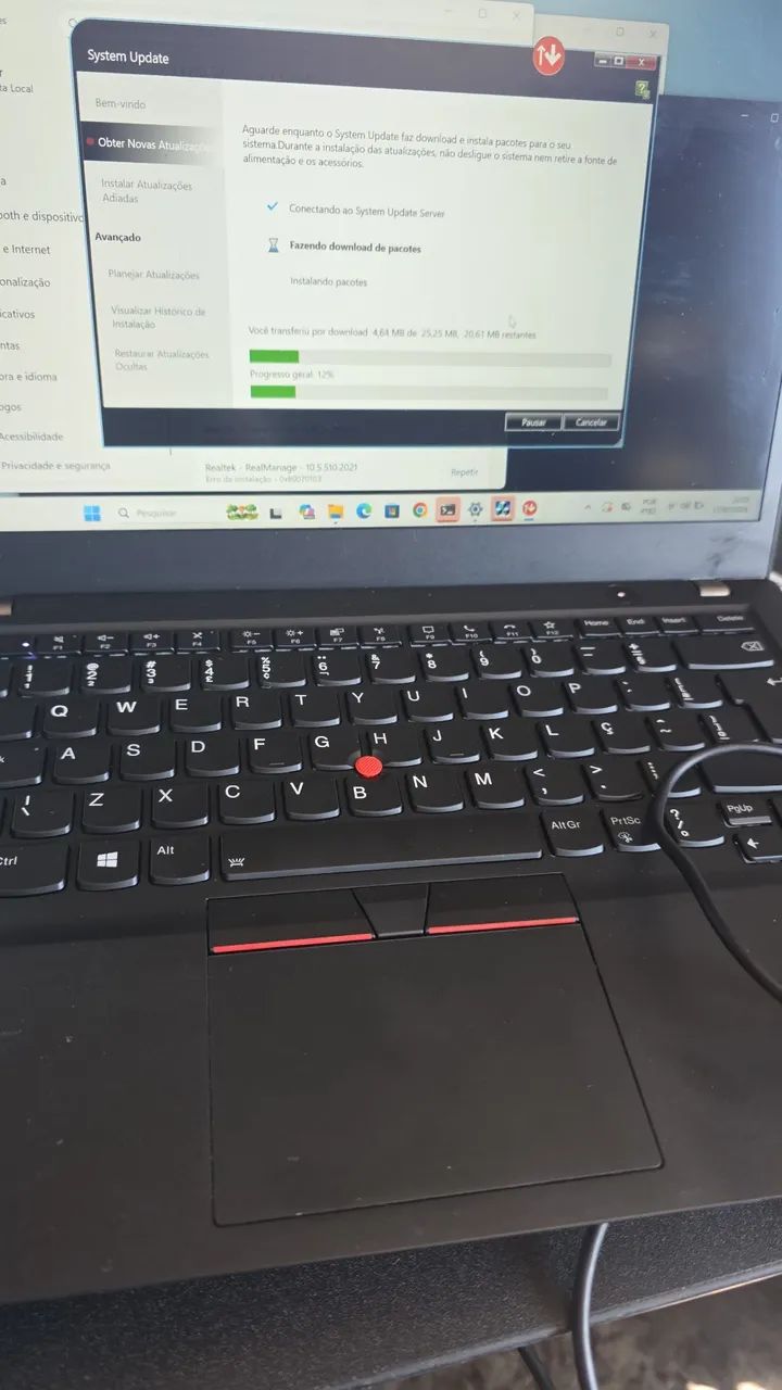 2 unidade lenovo t14 - i5 de 11, 16gb ram e 512 ssd