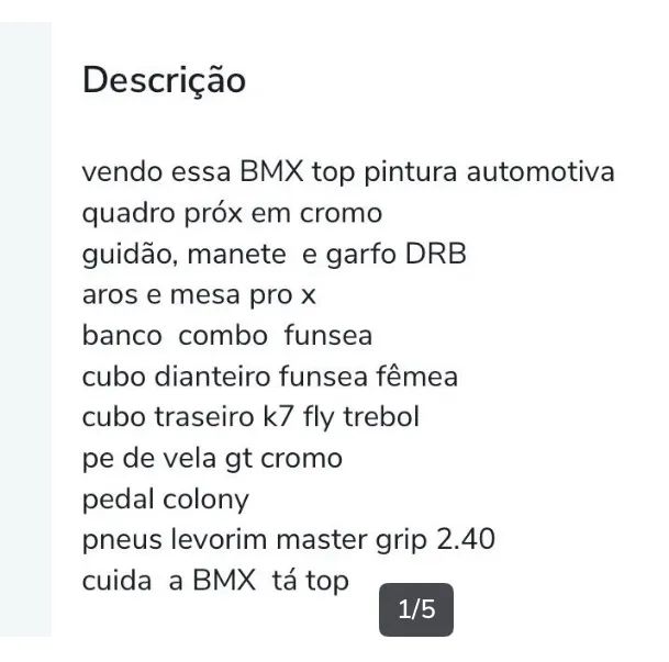 BMX profissional 