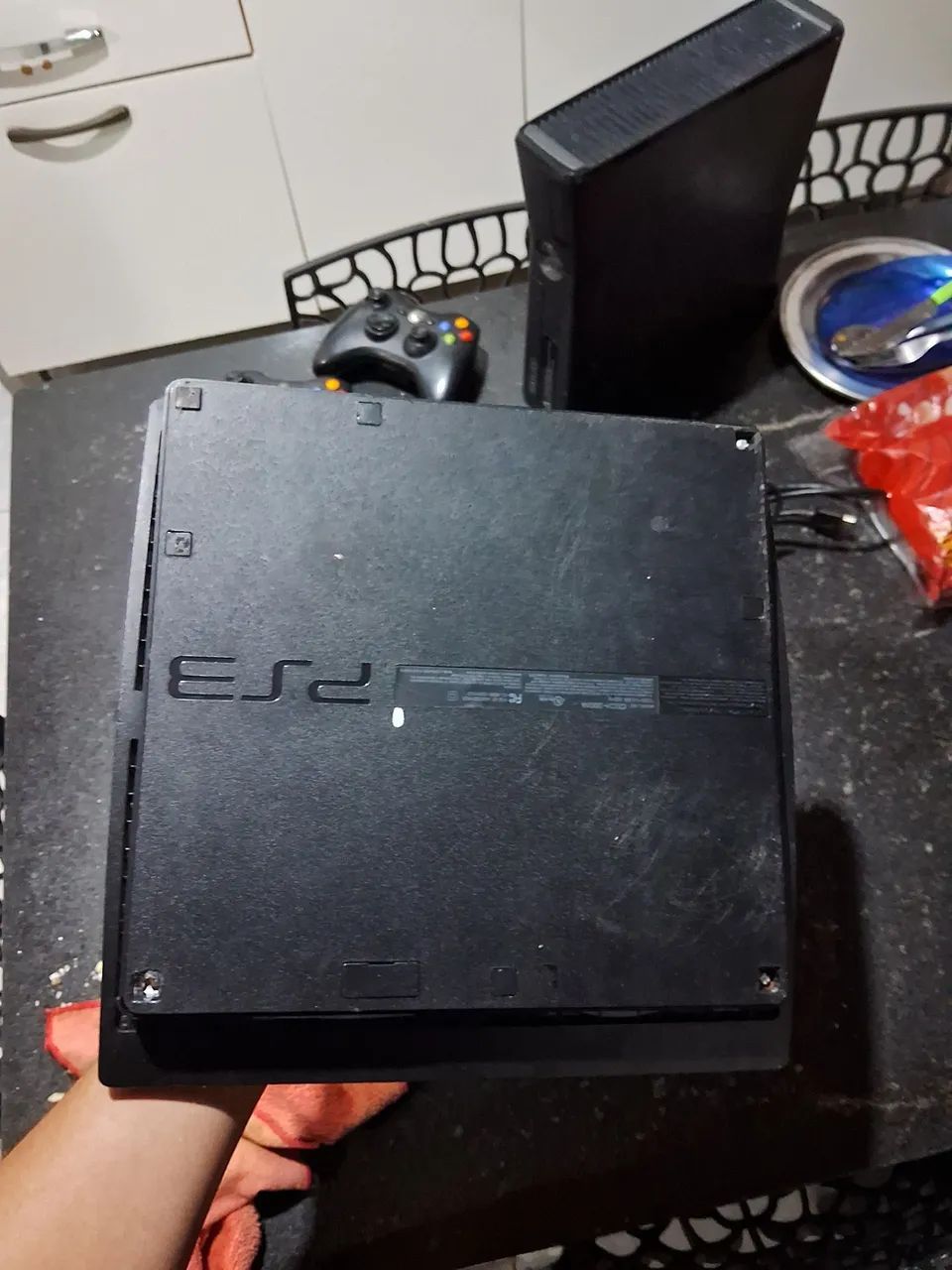 Video game ps3 e Xbox 360 com 2 controles e a bolsa - Foto 3