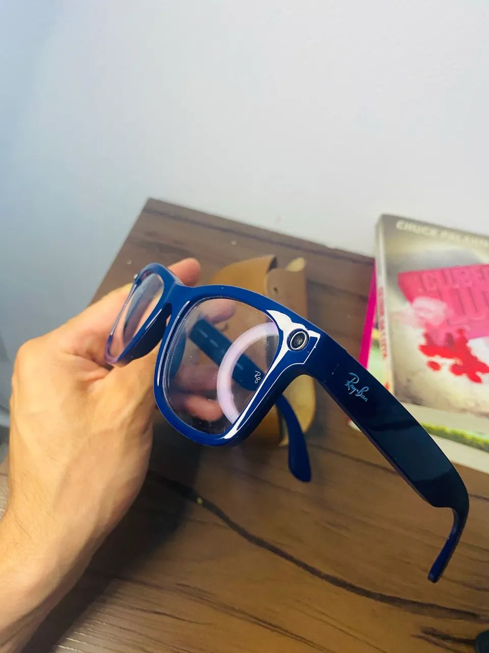 Ray-Ban Meta Wayfarer Gen 2 Com Lentes Transitions | Azul - Foto 3