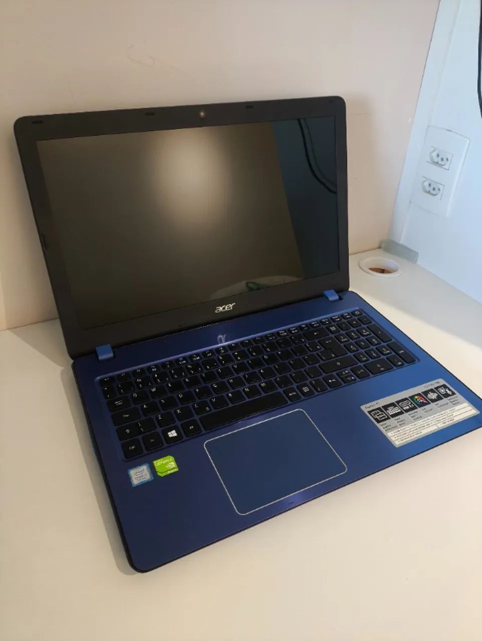 Notebook Acer i7 7ª Ger. 16GB RAM SSD 512GB + HD 1TB Gforce 940MX - Foto 2