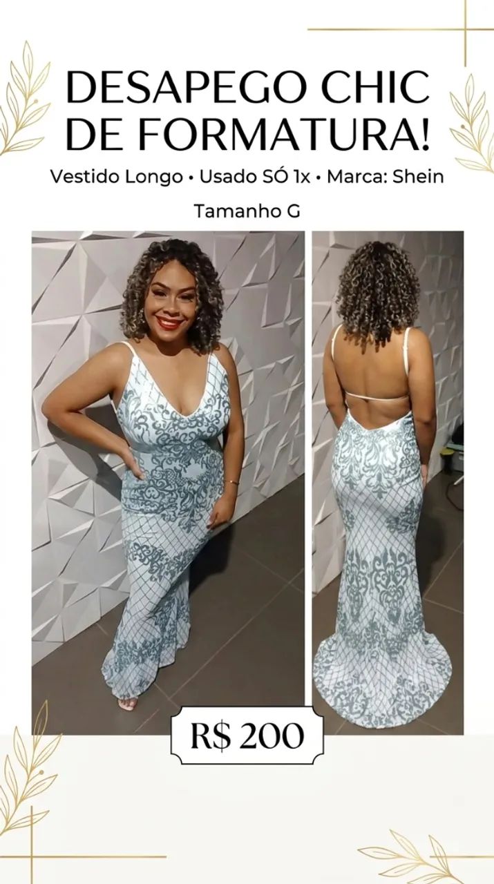 Vestido de festa 