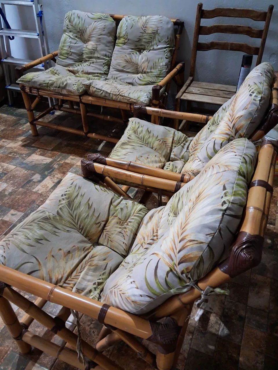 Jogo de bambu  - Foto 2