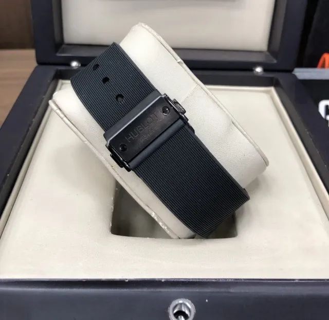 Relógio HUBLOT CHRONOMETER ALL BLACK ENTREGAMOS  - Foto 5