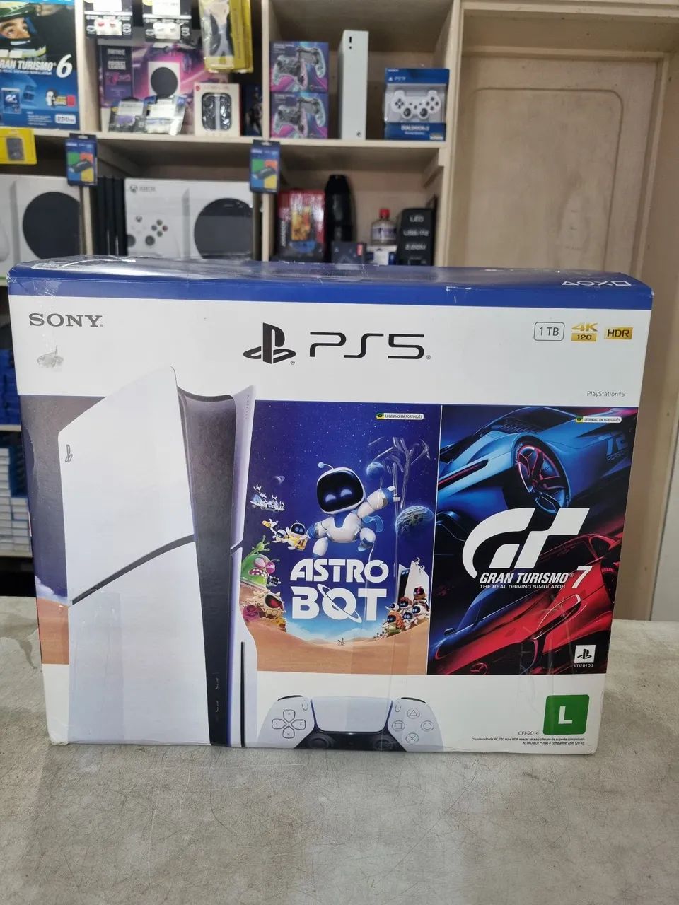 Ps5 slim com leitor 