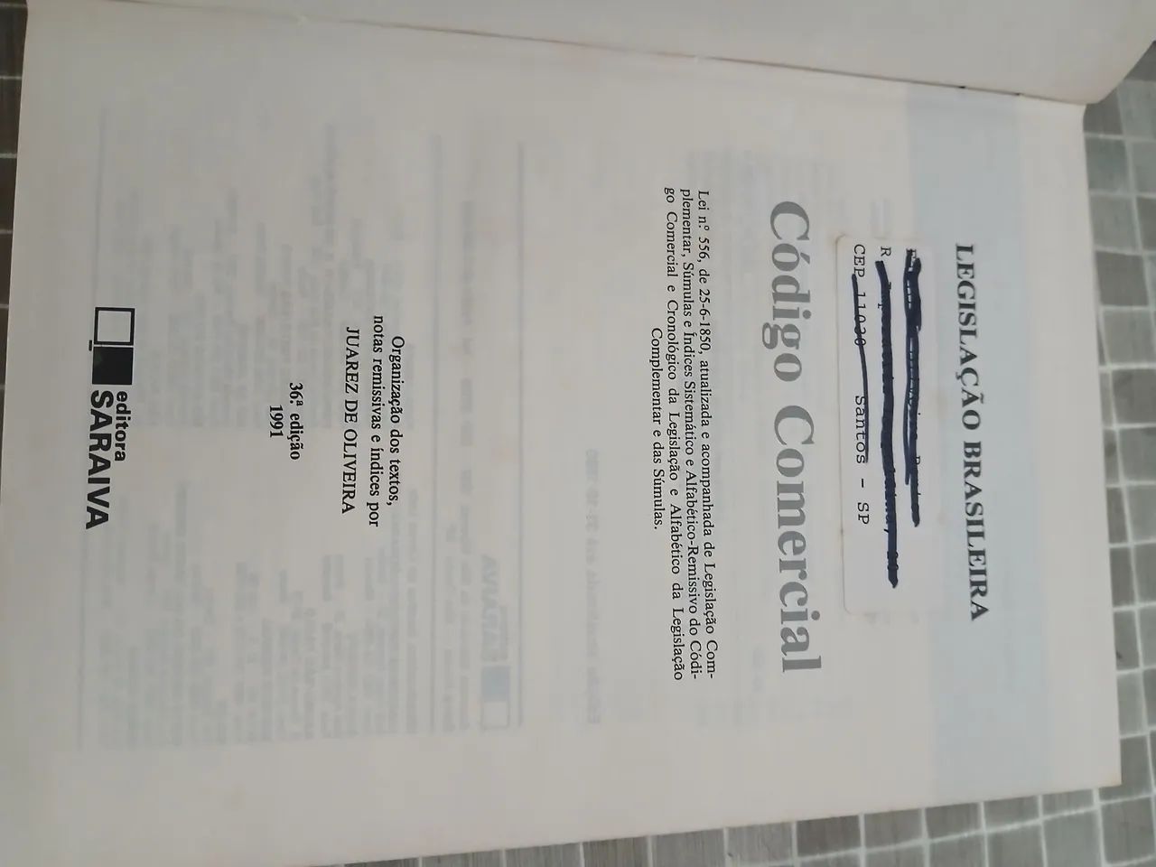 Livro Código Comercial - Foto 2