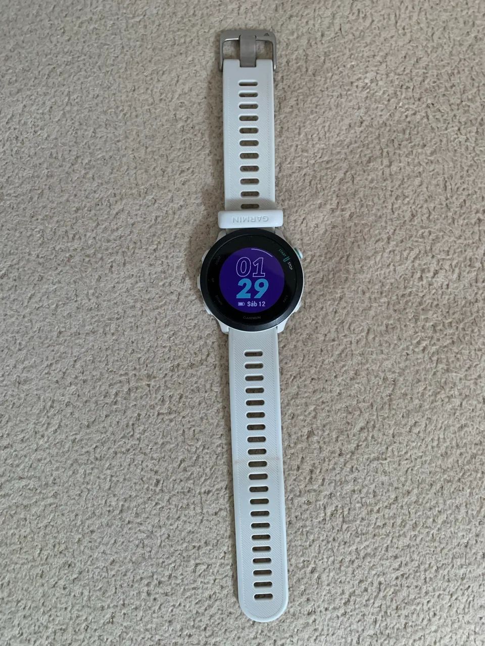 Garmin Forerunner 55 Branco - Foto 4