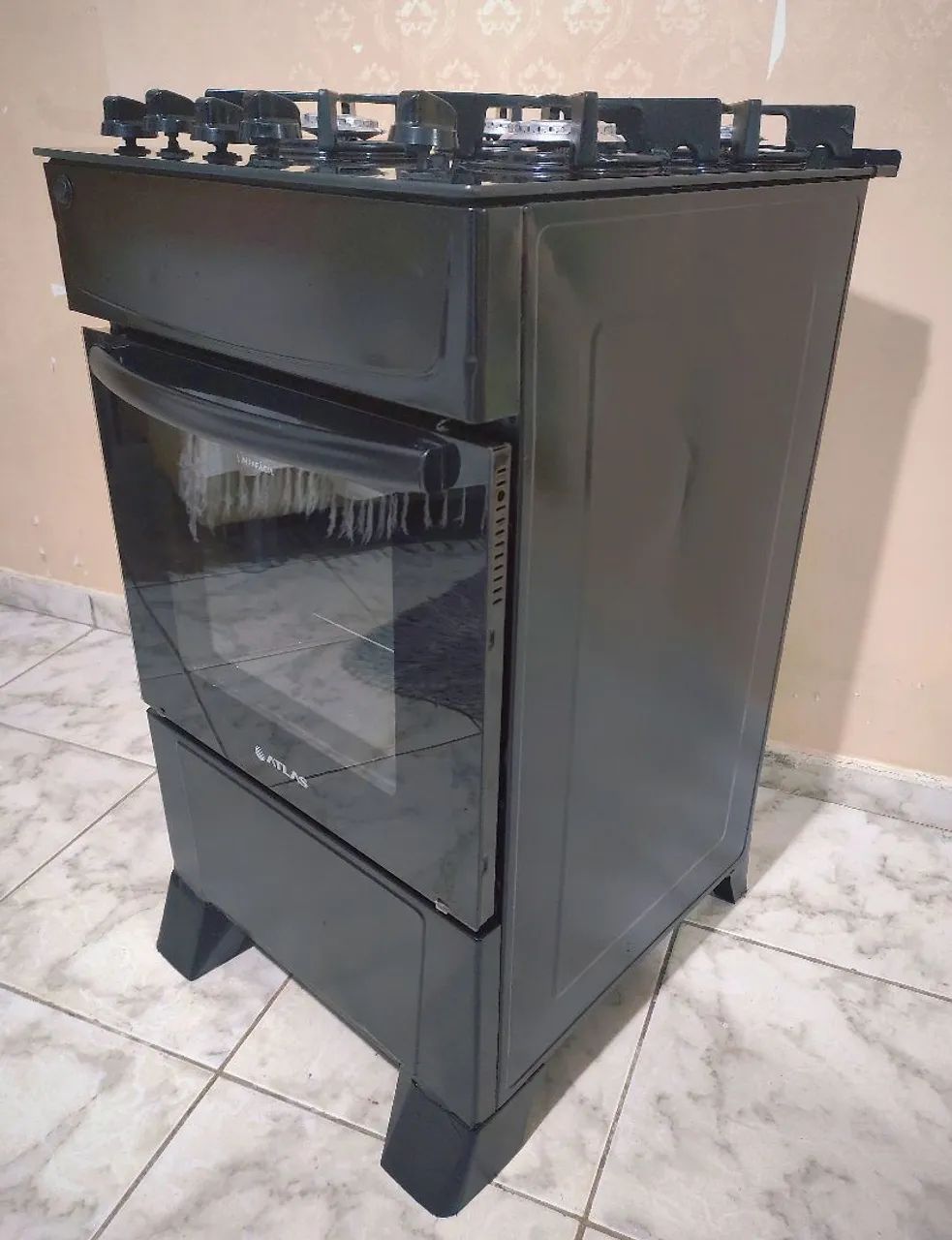 Fogão de 4 Bocas mesa de vidro  - Foto 4