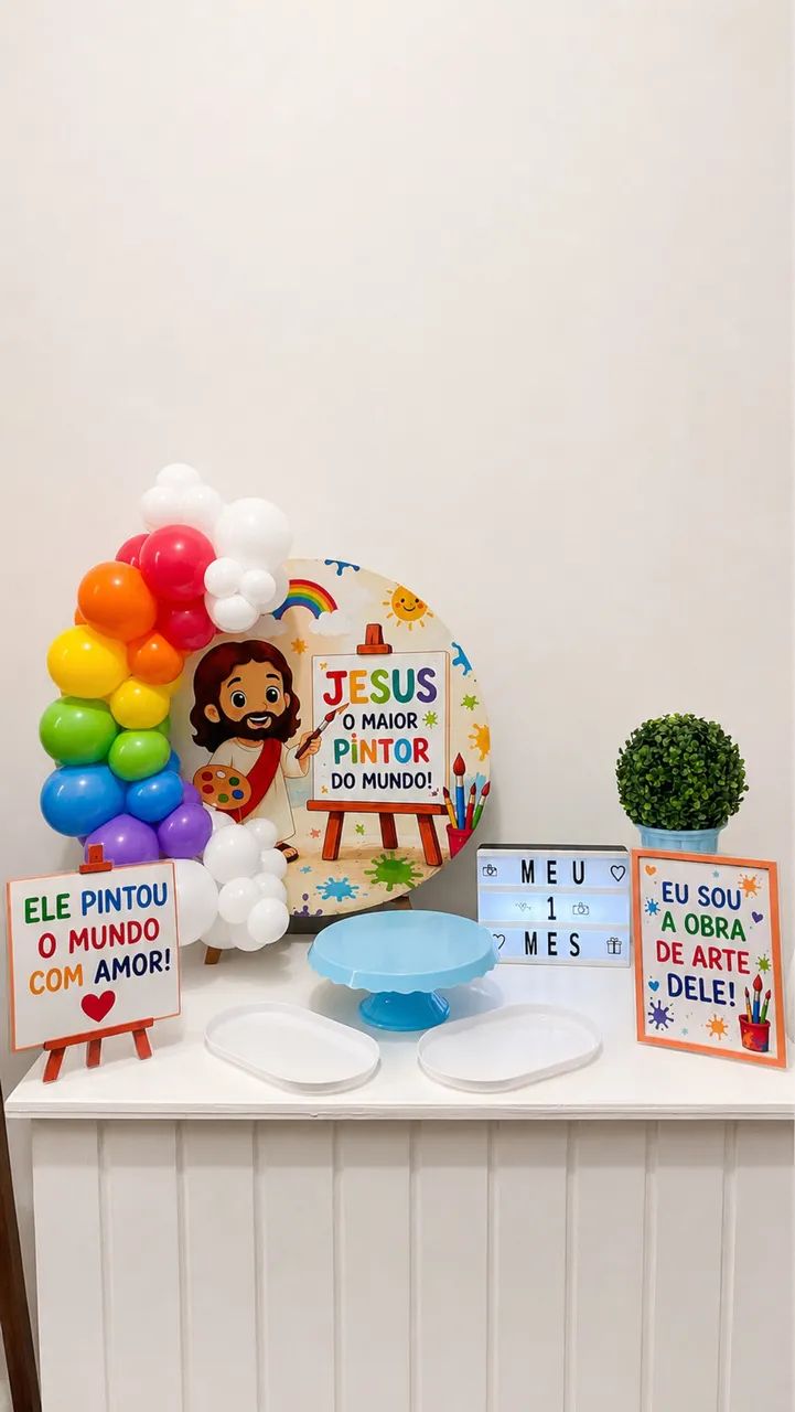 MINI FESTA DE MESA & PEGUE E MONTE (@valen_festas) Instagram - Foto 3