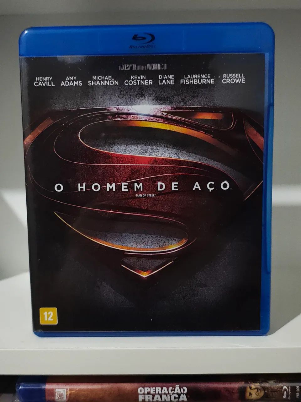 O Homem de Aço blu-ray original 