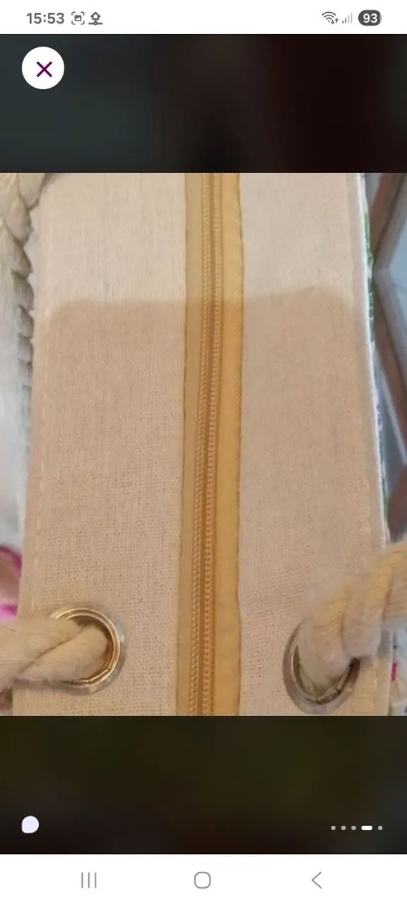 Bolsa de praia estilo farm  - Foto 4