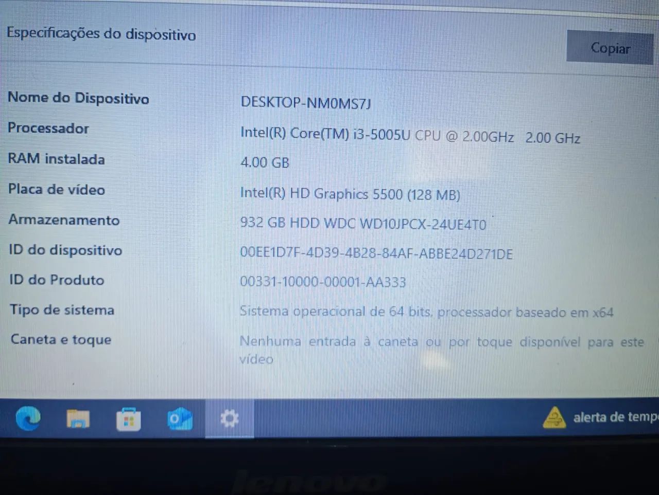 NOTEBOOK LENOVO  - Foto 5