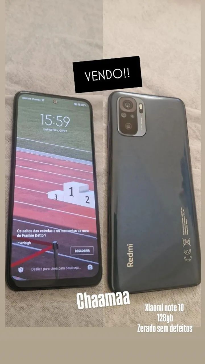 XIAOMI NOTE 10 ZERADO