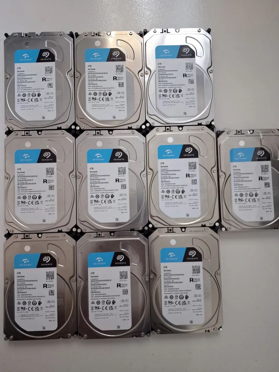 10 hds 4TB cftv DVRs CPUs NVR  - Foto 3