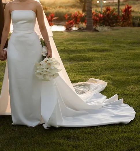 Vestido de Noiva Minimalista, Clássico e Atemporal - Foto 2