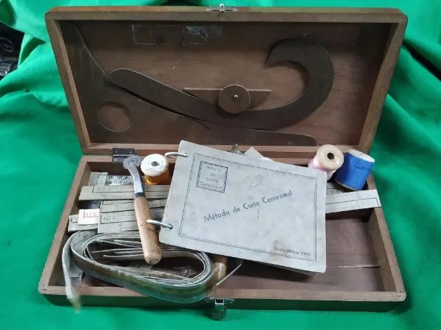 Maletinha de corte de costura da vovó  - Foto 3
