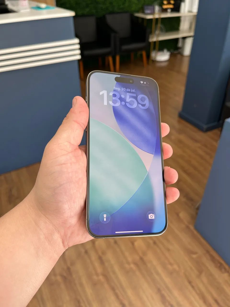 Iphone 15 Pro Max - 256GB Natural Titânio - Celulares e