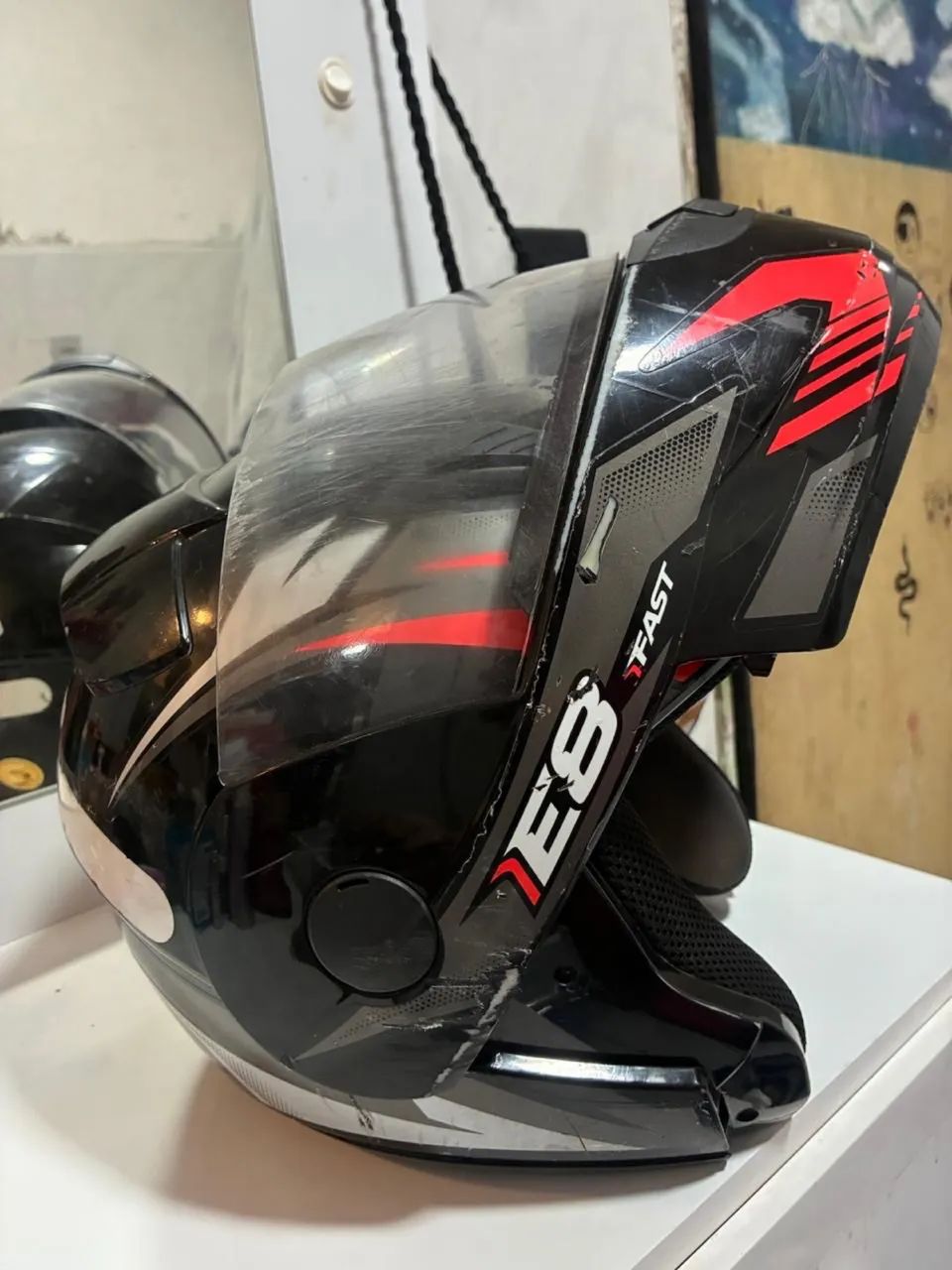 capacete articulado EBF E8 Fast - Foto 2