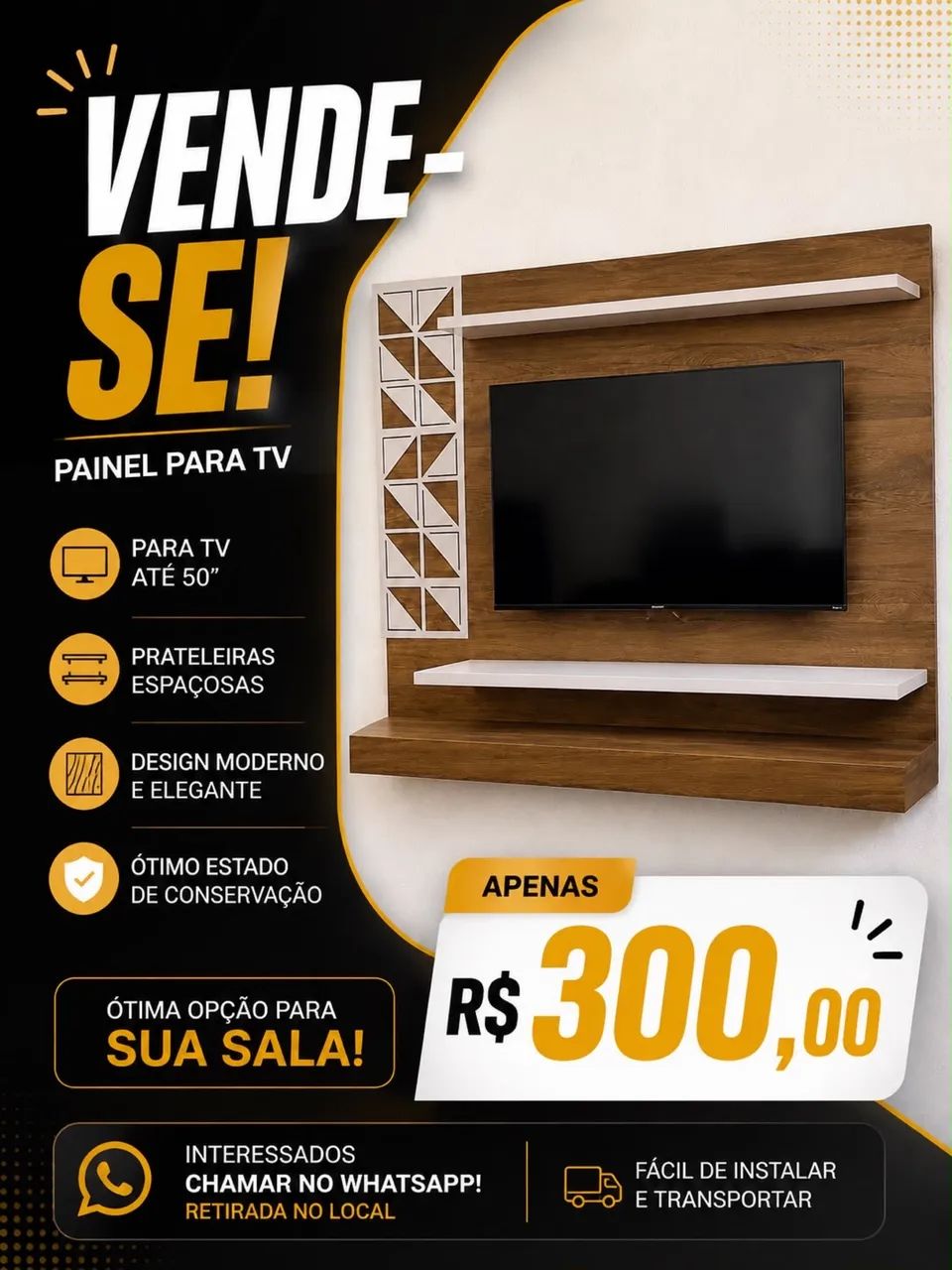 Painel tv