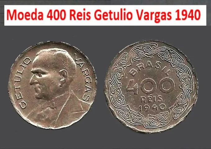 Moeda 400 réis 1940
