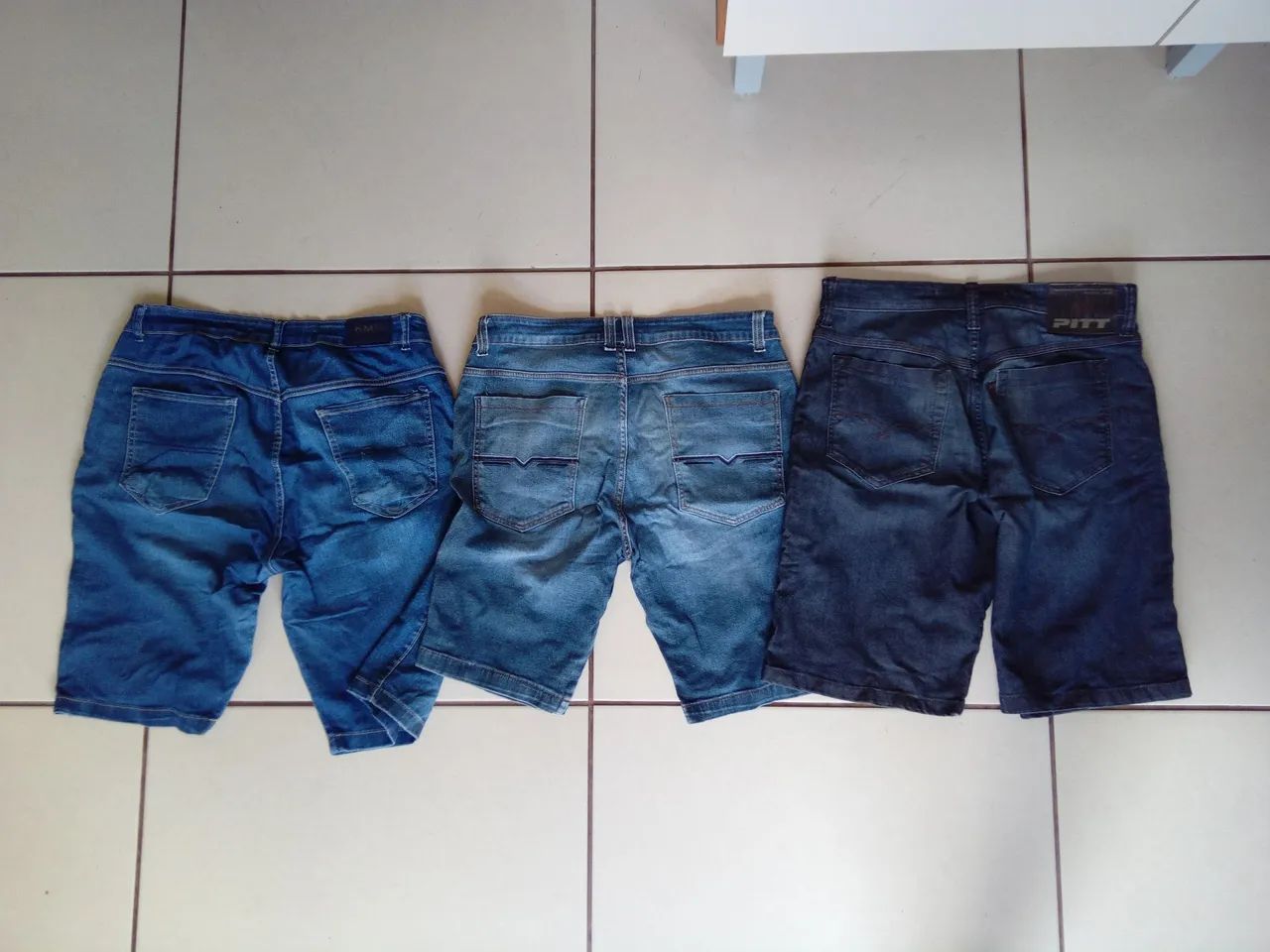 Bermuda masculina lote com tres - Foto 2