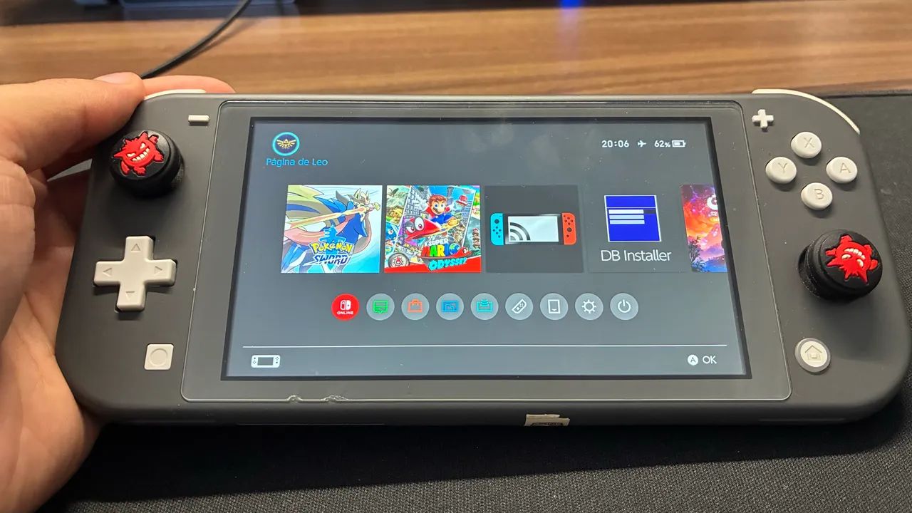 Nintendo Switch Lite Desbloqueado 128GB - Consoles de Vídeo Game