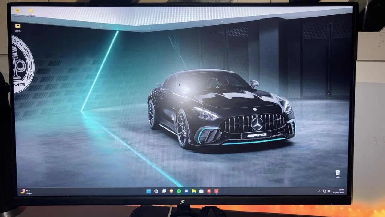 Monitor superframe v4 180hz 23polegadas