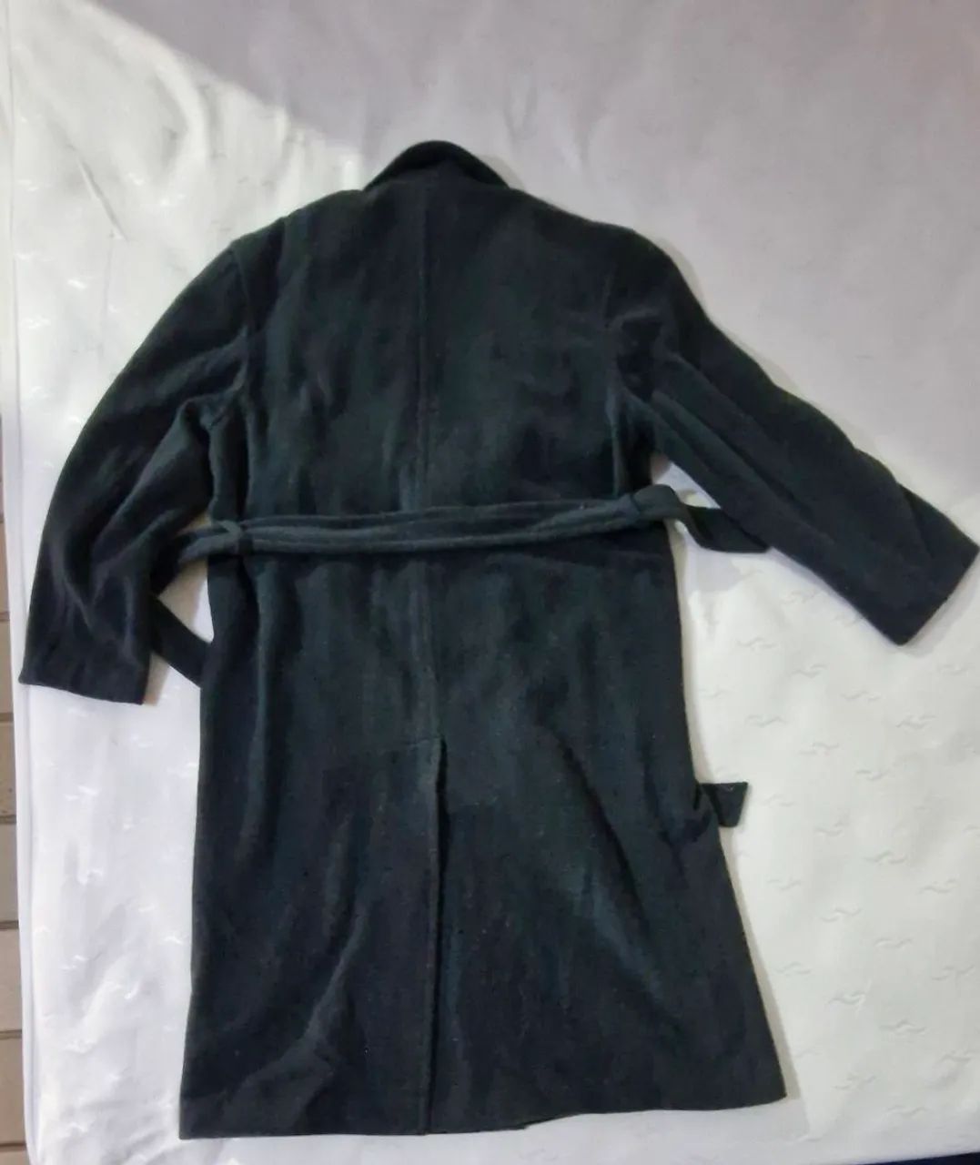 Sobretudo de lã e cashmere masculino - Foto 2