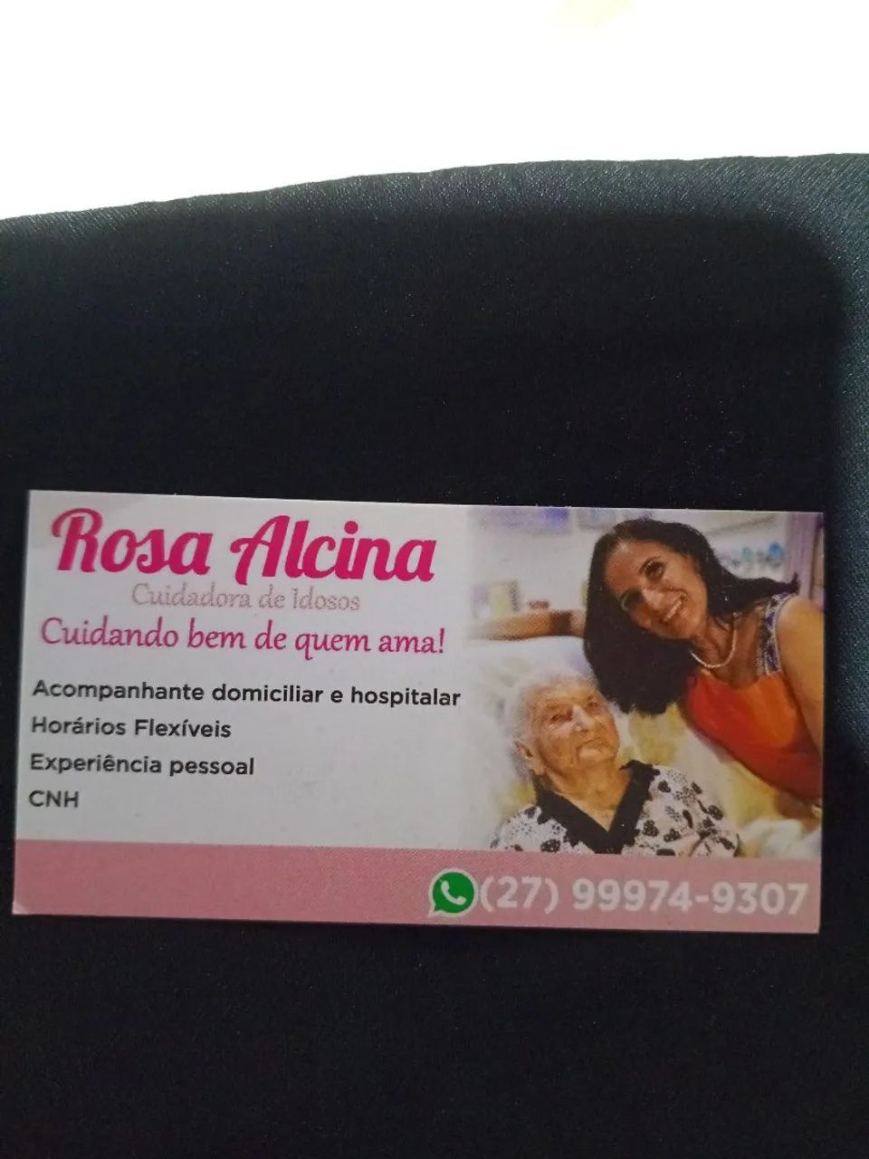 Cuidadora de idoso