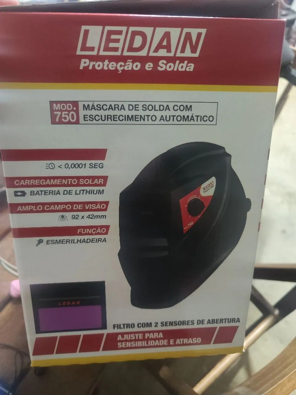 Mascara de solda  - Foto 4