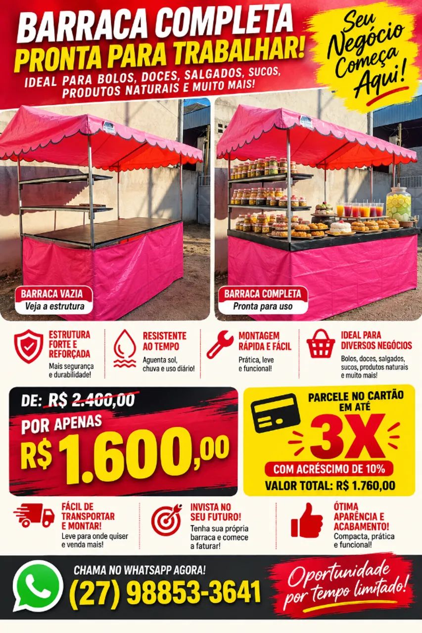 ? De 2.400 por 1.600 Á Vista!