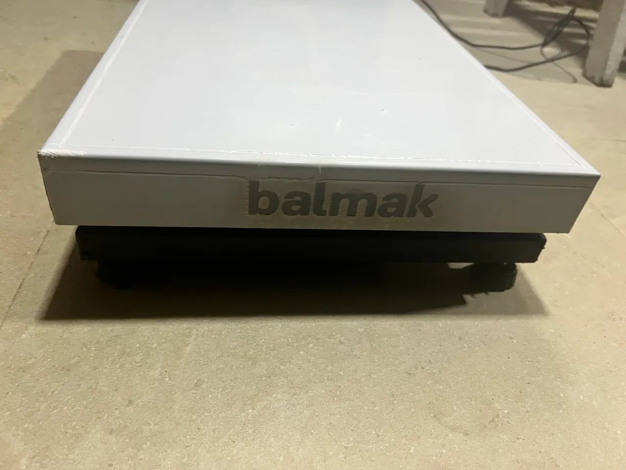 Balança Platforma Balmak BK-300 (300kg) - Inox - Nova na Caixa Bateria - Foto 2