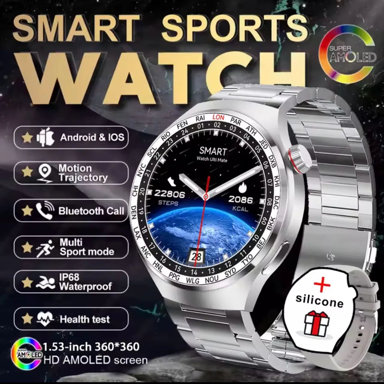 Smartwatch 4 PRO - Foto 2