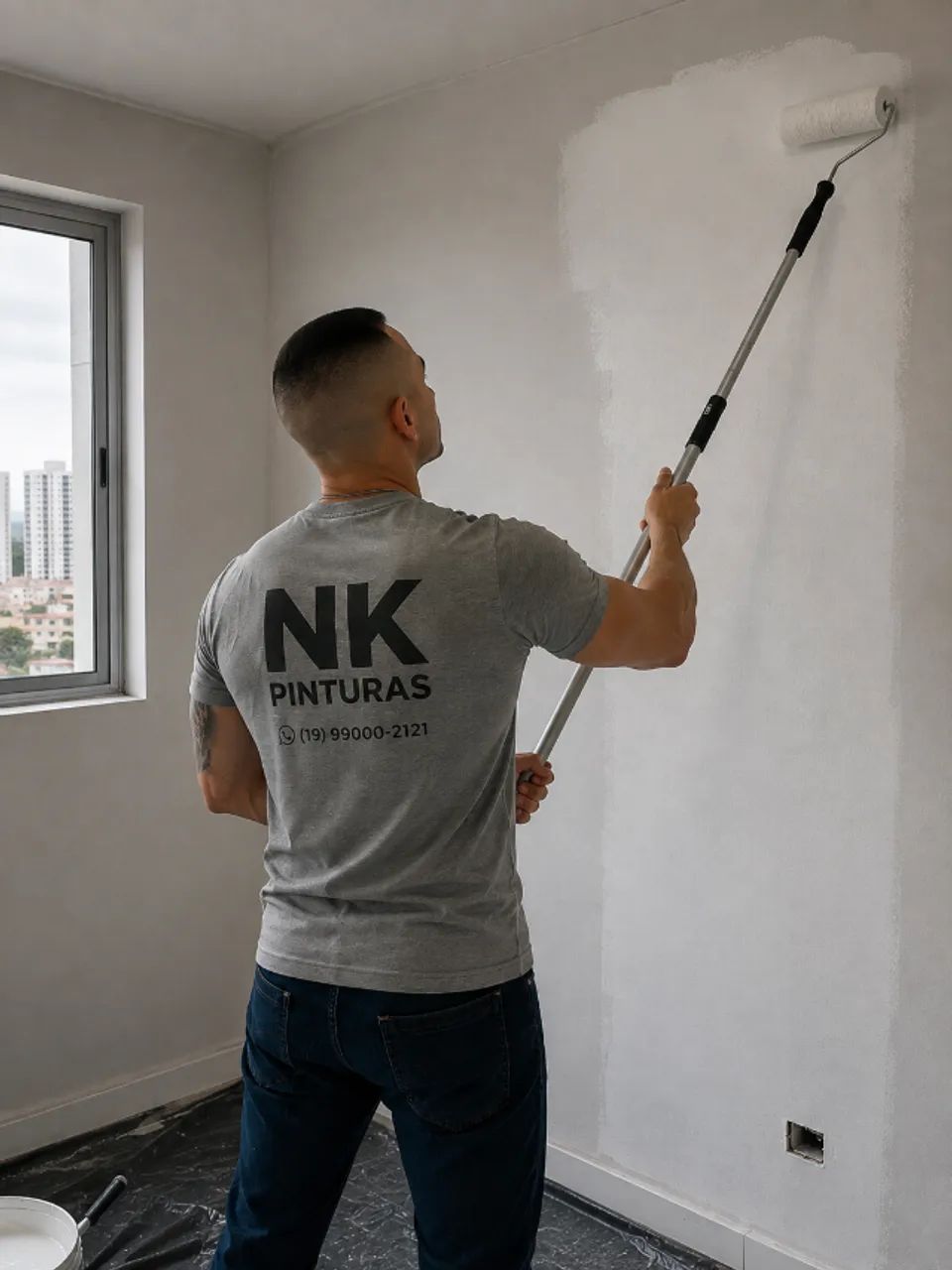PINTURA PROFISSIONAL DE APARTAMENTO  - Foto 2