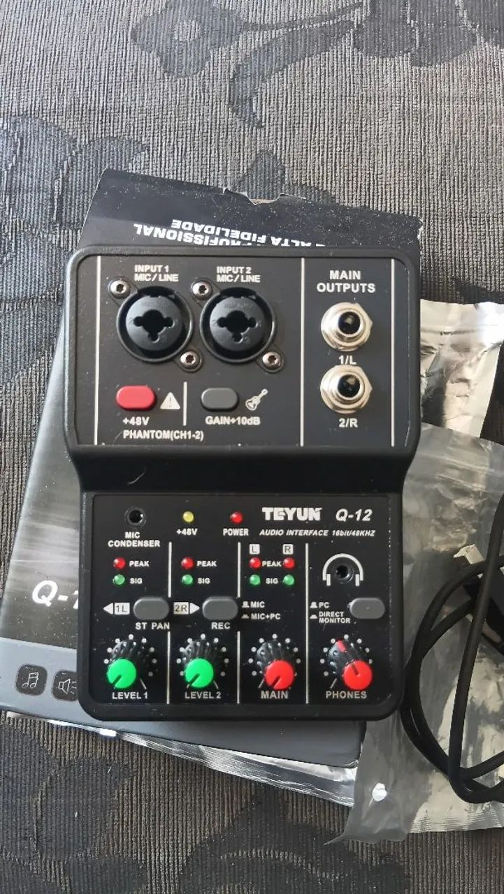 Placa de audio Teyun Q12