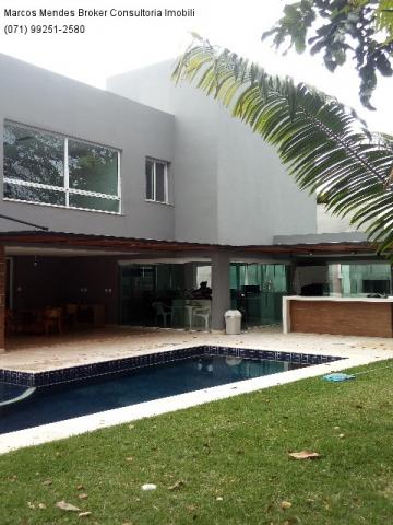Linda casa pra venda ou locação - Alphaville Salvador 1. Lote diferenciado em parte alta. - Foto 2