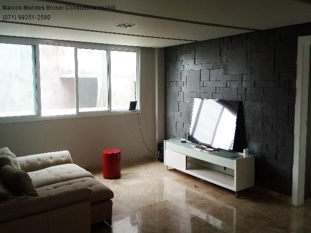 Linda casa pra venda ou locação - Alphaville Salvador 1. Lote diferenciado em parte alta. - Foto 13