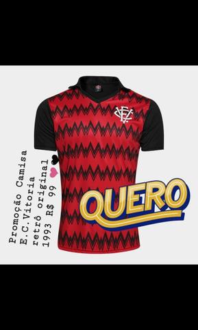 Camisa Vitória retrô 1993
