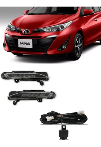 Kit Drl Luz Diurna Daylight Led Toyota Yaris 2018 2019