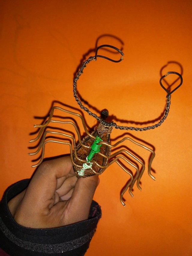 Escorpião em miniatura. - Foto 5