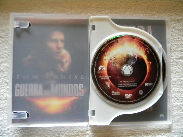 Dvd Guerra dos Mundos Duplo (2005) Original e Impecável. - Foto 2