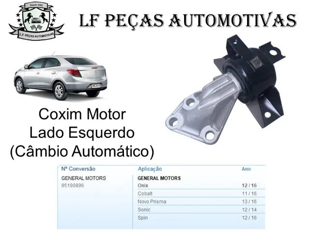 Coxim Motor Direito Cobalt Spin Onix Prisma Original GM - AUTO