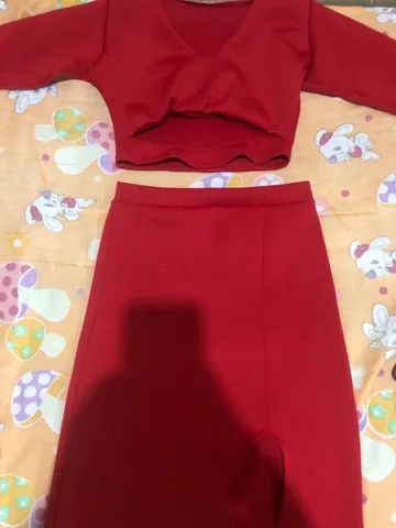 conjunto saia e cropped  - Foto 2