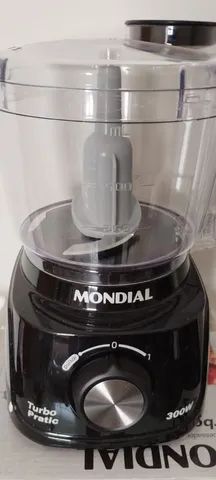 Mini Processador Mondial Turbo Pratic 300W Preto MP-16-B - 127