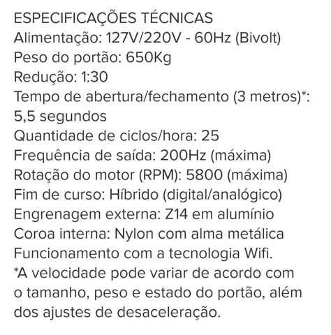 Motor PPA Stark Jetflex 650 + kit 3mts cremalheira + 2 controles + instalação  - Foto 3