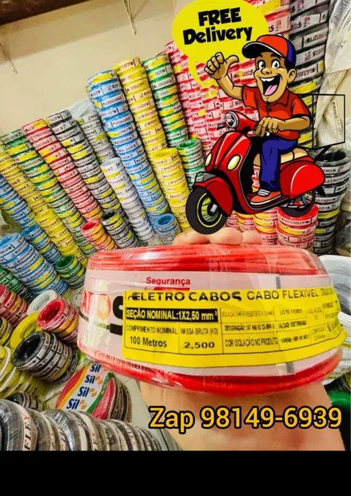 Fio elétrico na promoção ( produto a pronta entrega e imediato) - Foto 4