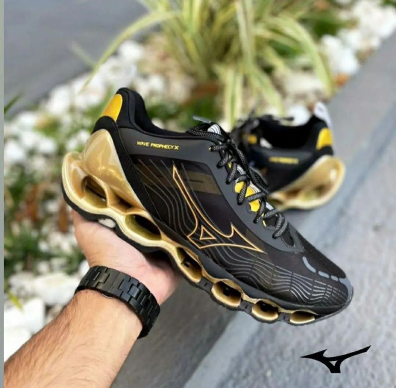 (cor exclusiva) mizuno pro x Golden 